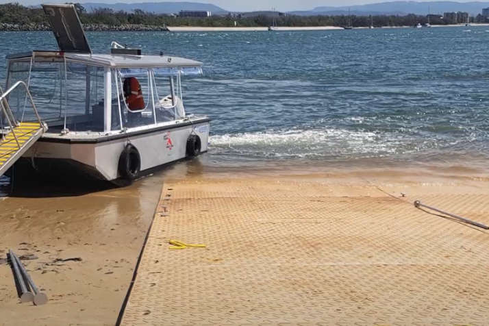 Mats Returning from the GoldCoast Seaway Project