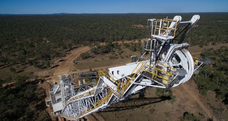 Dragline Move