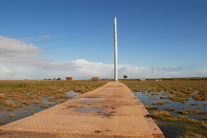 Composite Matting Solutions for Utility Projects