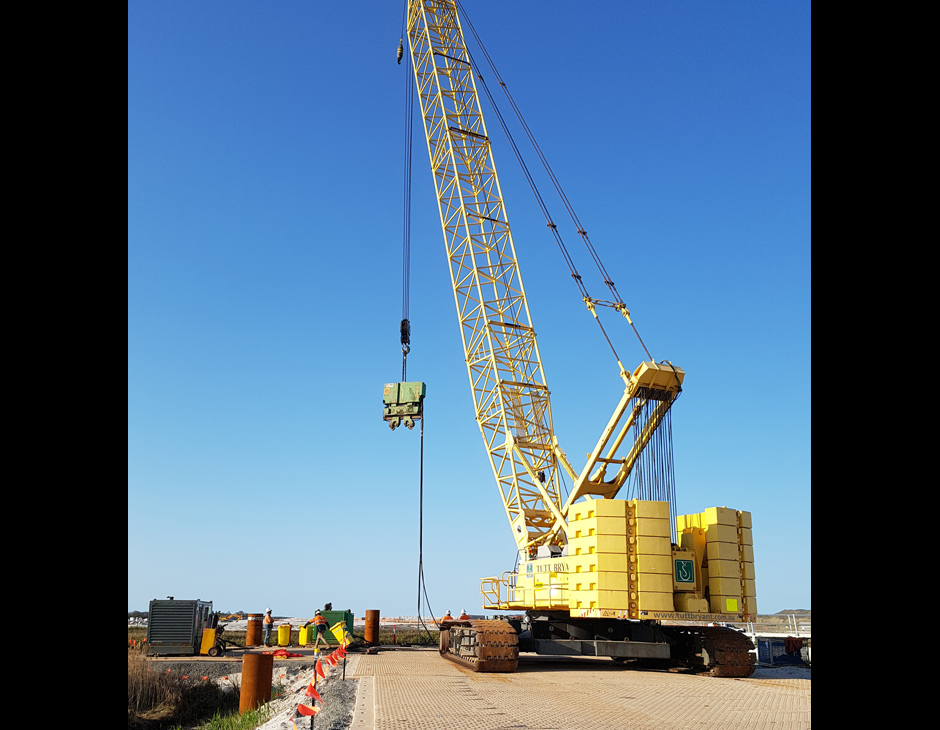 Heavy Lift — composite matting application