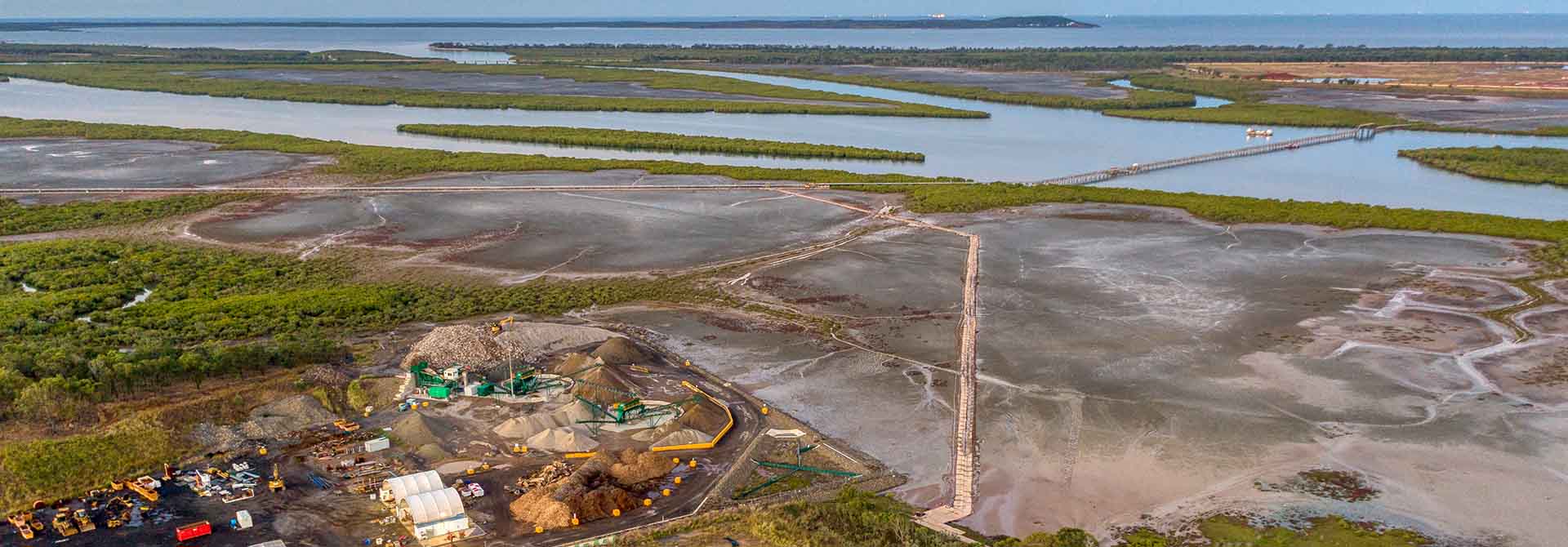 Wasteline Replacement in Tidal Flats — JWA project case study