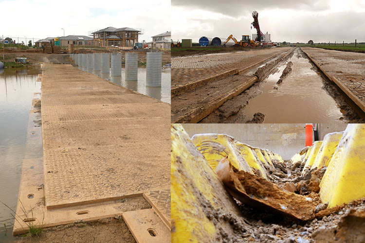 Erosion and Sediment Control — JWA composite matting solutions