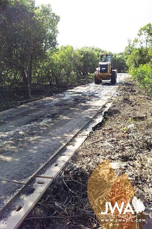 Acid sulfate soil access DuraBase Mats