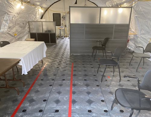 Makeshift Shelter Flooring Mats