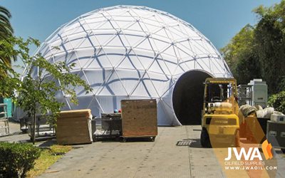 Dome shelter flooring mats