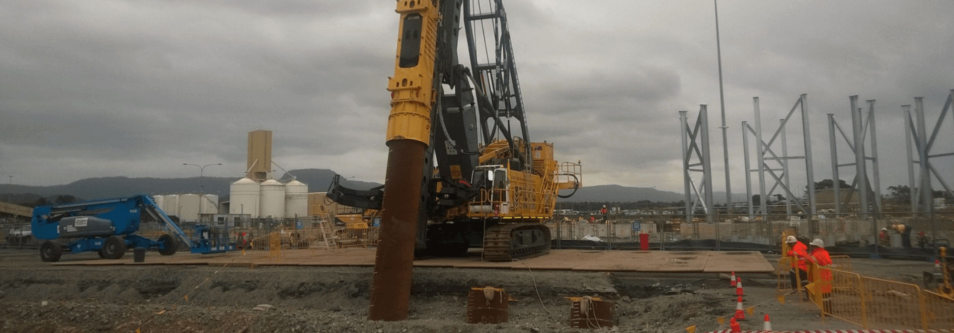 Piling Pads — composite matting solution