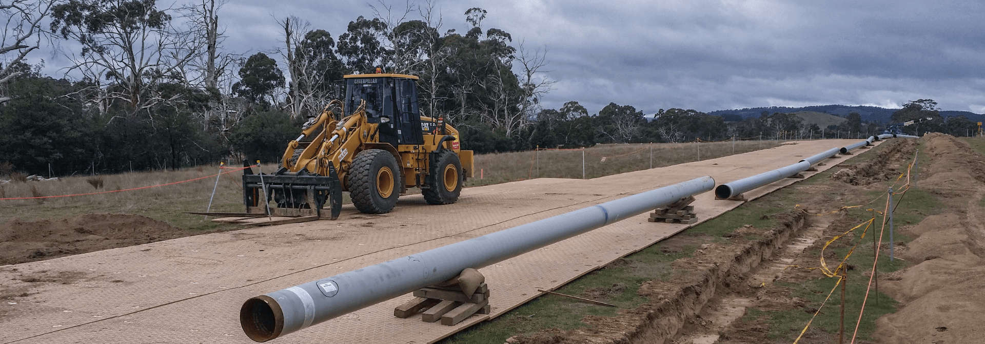 Pipeline Works — composite matting solution