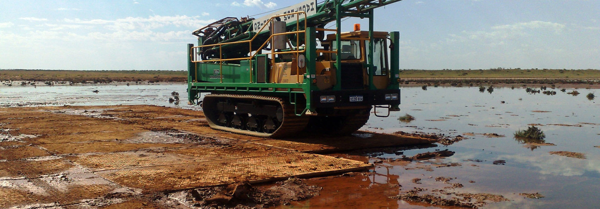 Soft Ground Access — composite matting solution