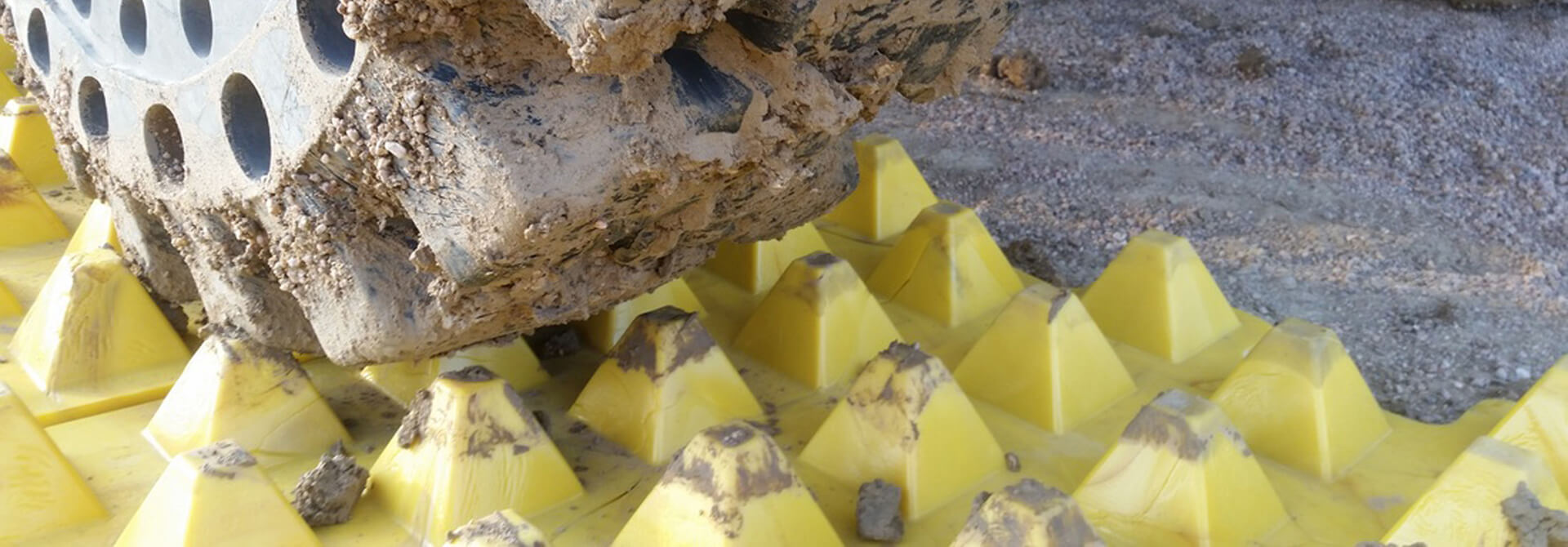 Trackout Control — composite matting solution